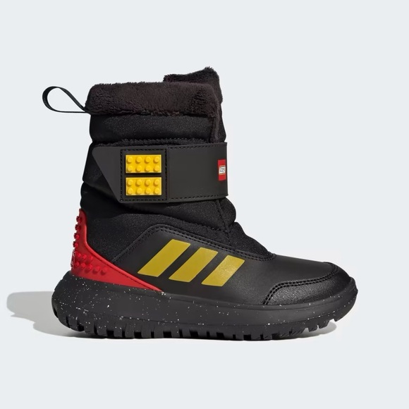Adidas X Lego Winterplay Boots, Black/Yellow/Red - Picture 6 of 10